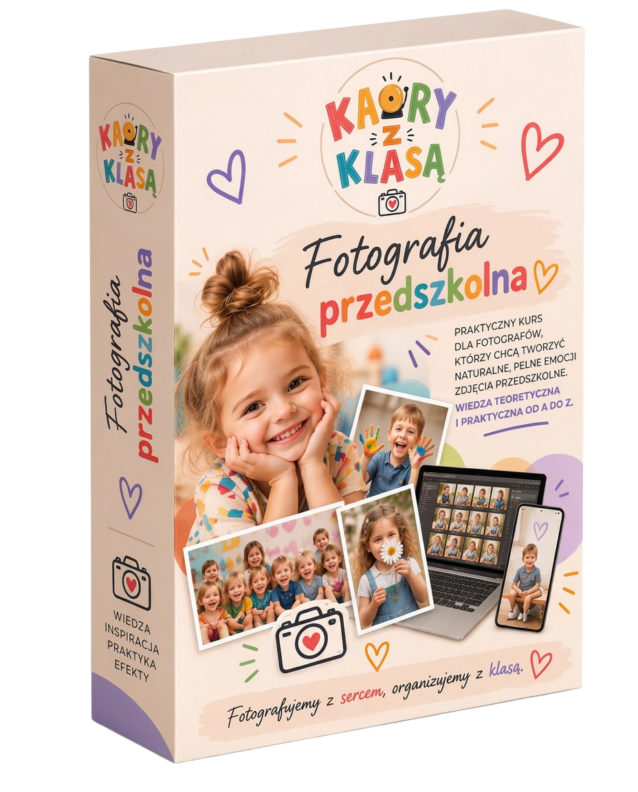 Okładka kursu Fotografia przedszkolna od A do Z